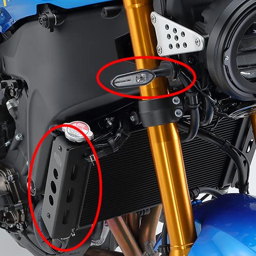 Yamaha Radiator Side Cover/Turn Signal Relocation Kit for XSR900 (2022 and later models) Q5K-ATV-Y82-295