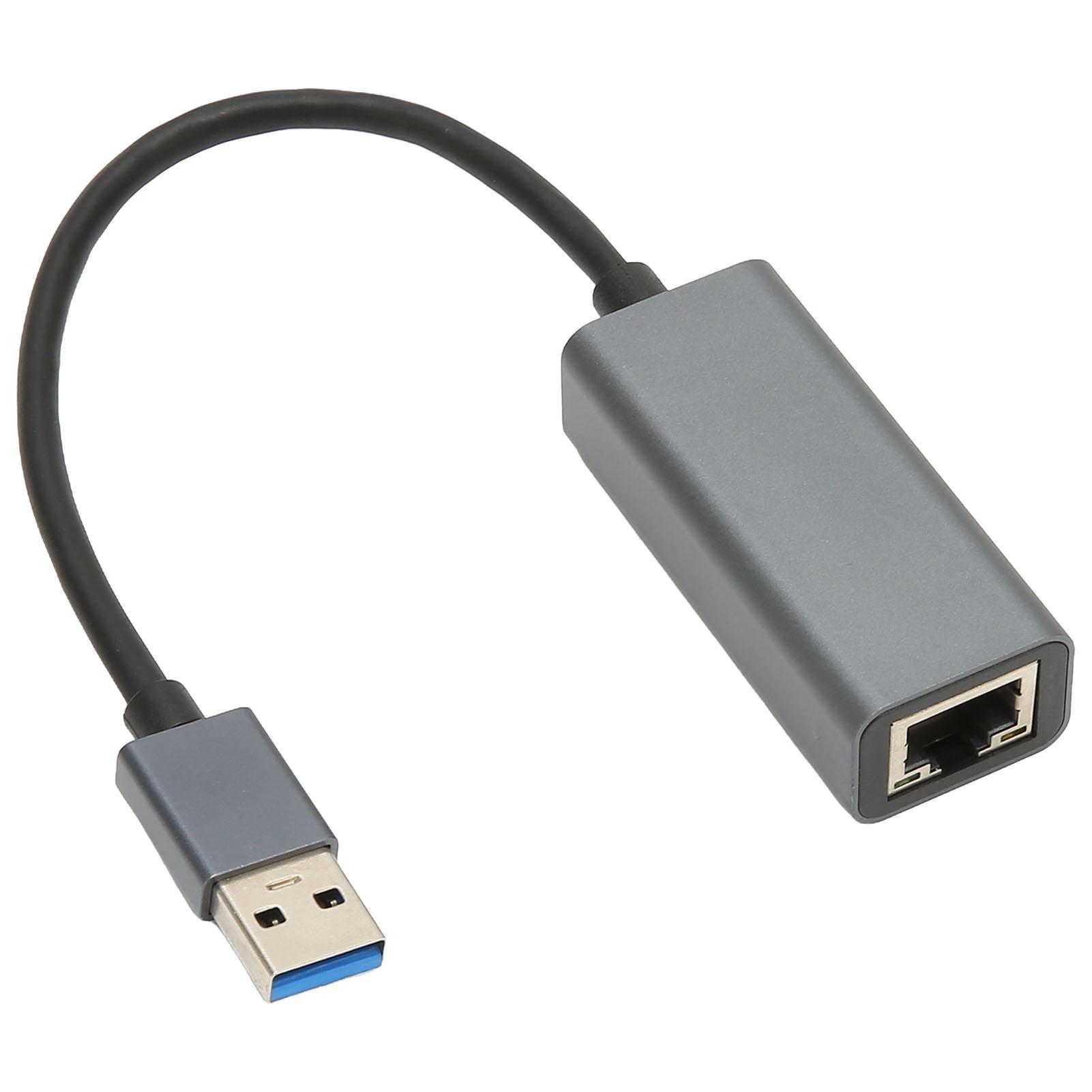 

USB to RJ45 Adapter Gigabit Ethernet Port External Driver Free Network Card for Win for OS X for