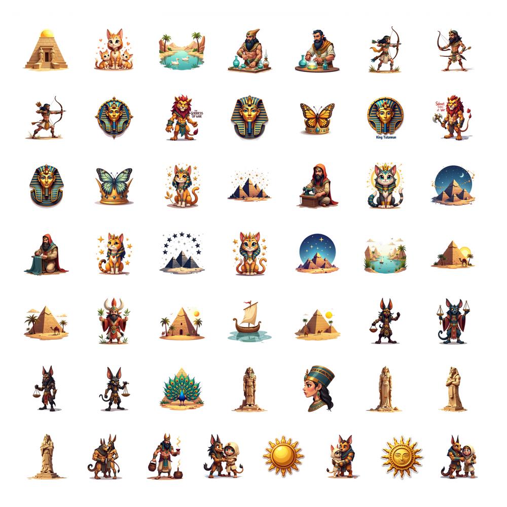 50 шт. Наклейки Наклейки Животные Наклейки Для DIY Телефон Гитара Ноутбук Блокнот Чемодан Кружка DIY Телефон Ноутбук Скрапбукинг