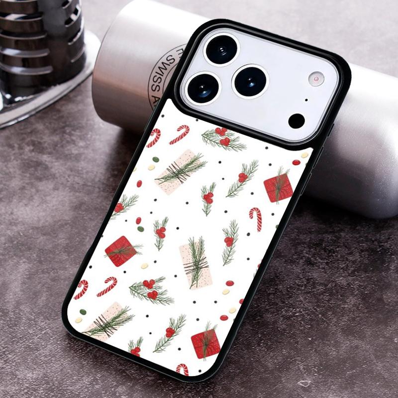 Christmas Cartoon New Year Phone Case For iPhone 17 16 15 14 13 12 11 Pro Max Plus 17Air Soft Silicone Cover
