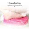 Lazy Back & Foot Scrubber: Non-Slip Suction, Silicone Massage Pad for Shower