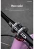 EVOSID Manubrio Riser in Alluminio Leggero Calibro 31.8 per Mountain Bike Modifica Off-Road