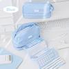 Waterproof Fabric PVC Pencil Case Multiple Compartments Large Capacity Pencil Pouches For Student Adult School Office
