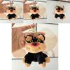 Adorable Small Dog Plush Toy With Soft Short Fur Ideal For Keychains And Gifts