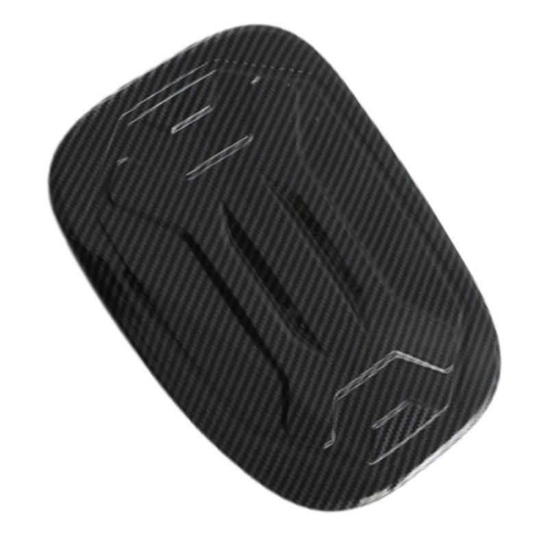 Charging Port Cover Protective Sticker Trim ABS Carbon Fiber Black for BYD Yuan Up Atto 2 S1 Pro 2024 2025 2026