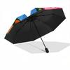 1pc Alice in Wonderland Automatic Folding Umbrella - Portable 3-Fold Design with 8-Bone Iron Frame, Perfect for Fans, Travelers, Daily Use,
