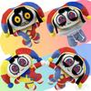 New The Amazing Digital Circus Pomni Plush Toy, Cute Cartoon Clown Stuffed Doll Pendant for Kids Fans Gift