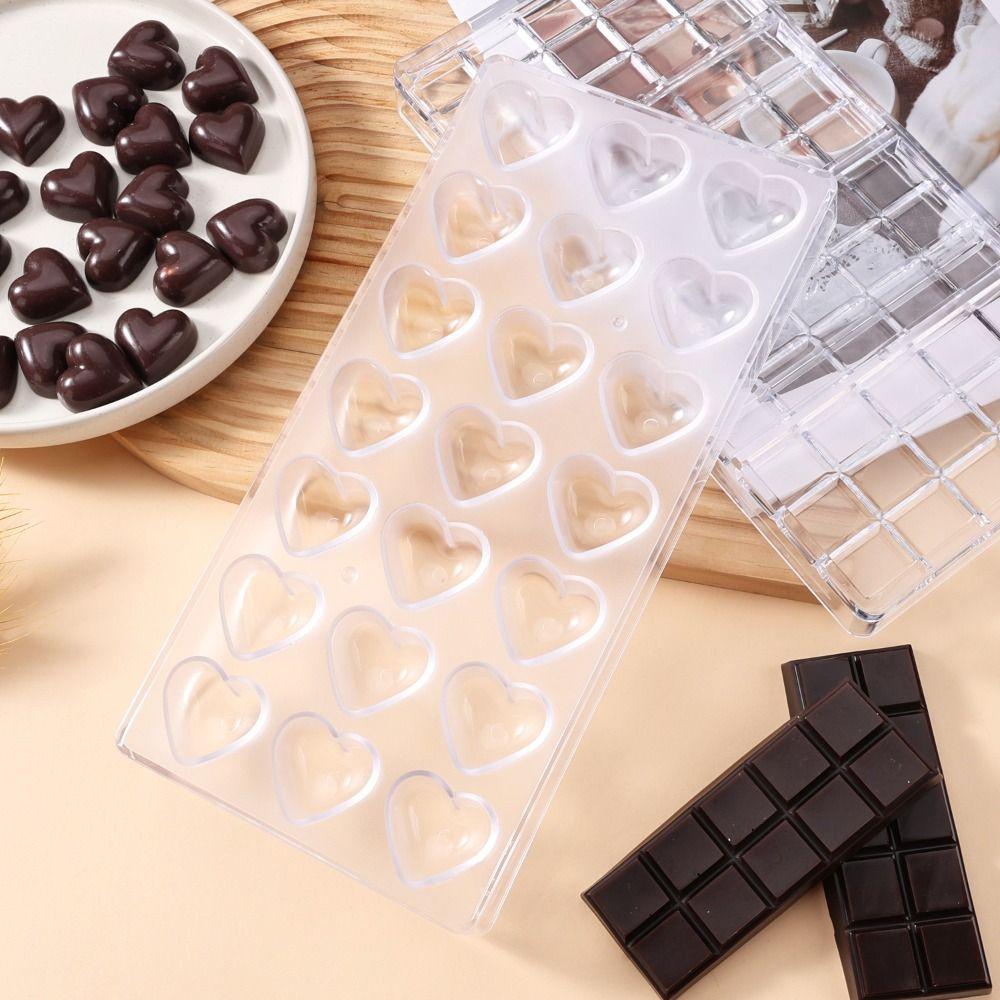 Heart Egg Shapes Mini Cookie Mould 3D Candy Mould Baking Tools Chocolate Molds  Kitchen