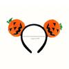 Lightweight Ghost Hair Clip Cartoon Pumpkin Cartoon Hairband Cute Pumpkin Headband  For Halloween