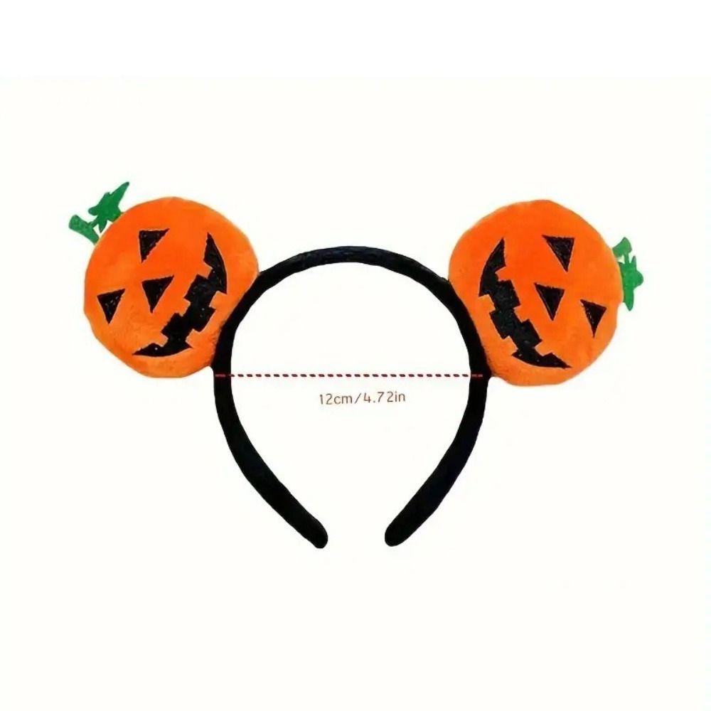 Lightweight Ghost Hair Clip Cartoon Pumpkin Cartoon Hairband Cute Pumpkin Headband For Halloween