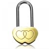 40mm Love lock tourist attraction ing lock concentric lock wedding lock cannot be opened Engraved Double Heart Lock