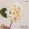 Artificial Hydrangea Retro Flower Branch 35cm Realistic Floral DIY Wedding Bouquet Room Home Table Decoration Photography Props