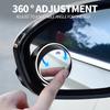 Car Auxiliary Rearview Mirror Wide-angle 360° Adjustable For Volkswagen VW Jetta Polo T4 T5 T6 Sharan Touareg Gol T-Cross Touran