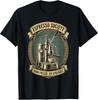Retro Barista Coffee Lover T-Shirt Featuring Vintage Espresso Machine Design