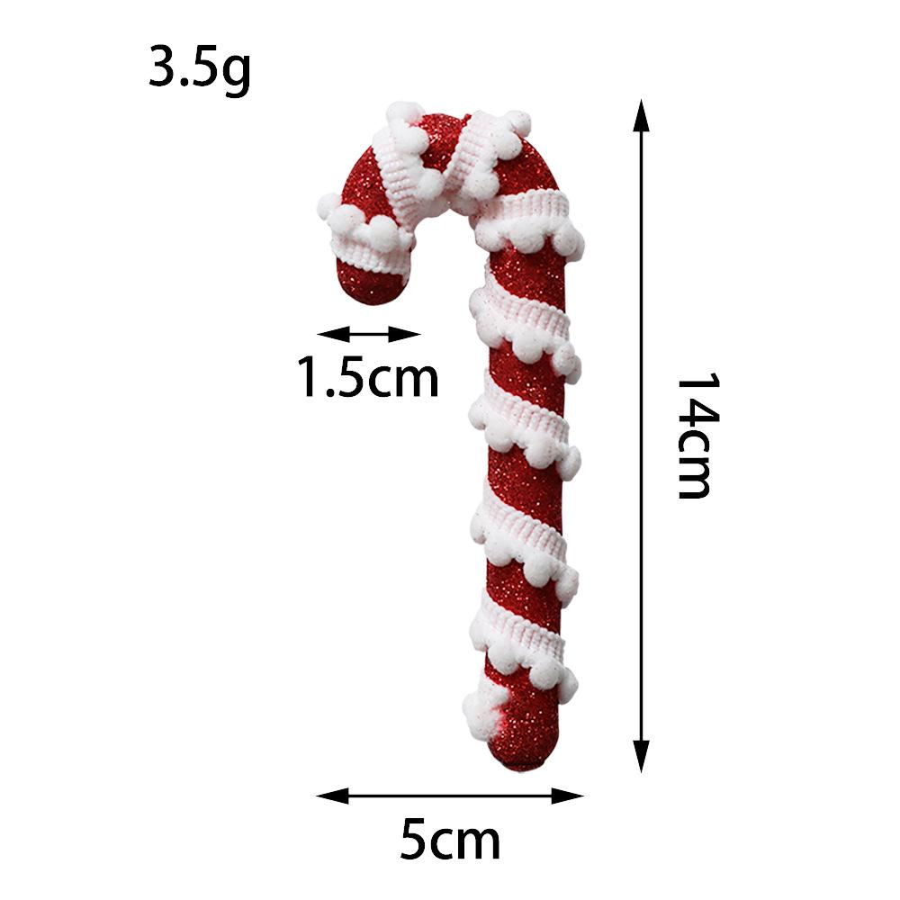 

Red & White Foam Candy Cane Christmas Tree Ornament/Vine Hanging Decoration for Window Display