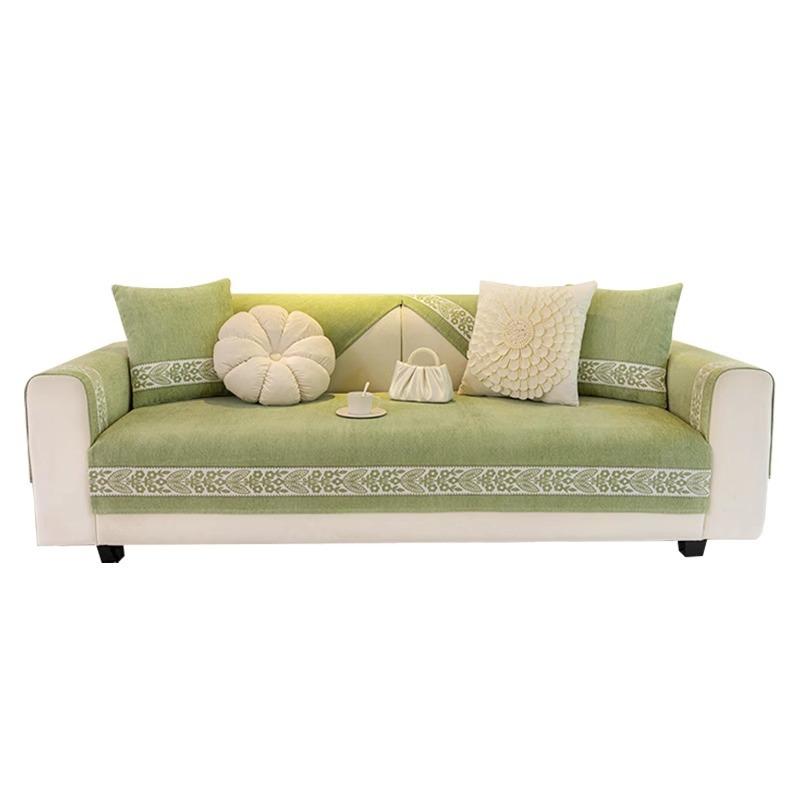 Chenier French Sofa Cushion, All-Season Non-Slip Seat Cushion, High-End Sofa Cover  New Cover Cloth Seat Cushion