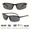 1pc/2pcs Driving Night Vision Glasses for Men Women, Drivers Semi Rimless Fashion Eyeglasses