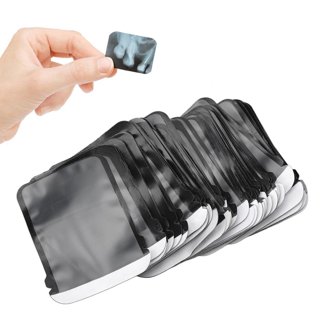 500 buc Plicuri barieră pentru dentist de unică folosință, Sac protector pentru film radiografic pentru placă fosforică 2,2 X 1,6 in