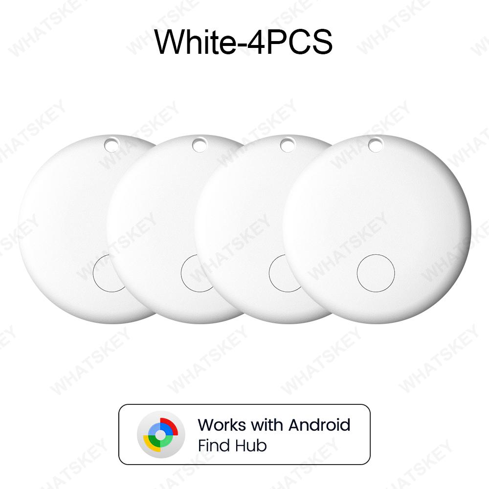 Mini GPS Locator Android AntiLost Alarm Google Find My Wallet Keychain Smart Tag Bluetooth-Compatible Dog Pet Child Key Finder