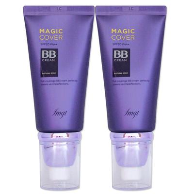 1+1/2 pieces/Magic Cover BB Cream 45ml/SPF20 PA++ / V201/V203, V201 1+1, 45ml, 2 Pieces