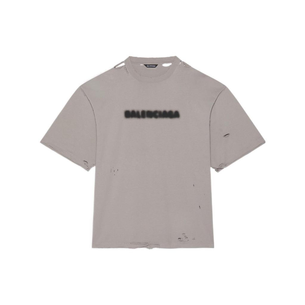 Balenciaga Wide Fit Blurry T Shirt 661715TKVD58174