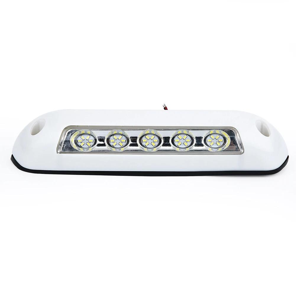 12V RV Outdoor Porch Light Motorhome Caravan Interior Wall Lamps 6000K Waterproof Awning Lights 8W RV Retrofit Outdoor Lighting