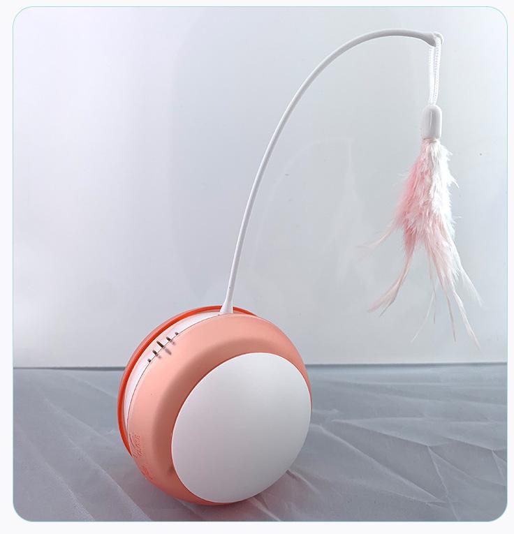 Rechargeable Electric Cat Toy: Automatic Self-Entertainment Teasing Ball