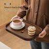 Walnut Wood Rectangular Serving Tray