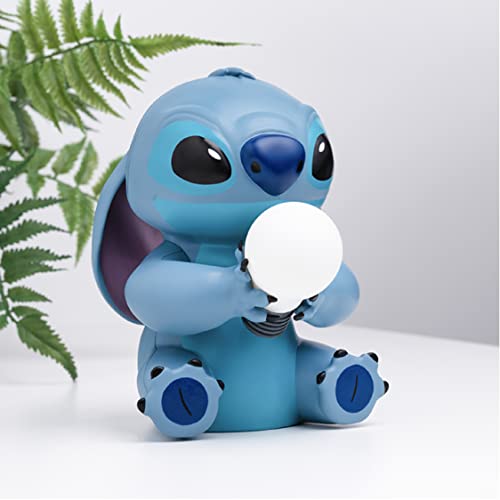 Paladone Stitch Licht Lilo & Stitch Lampe Nachttisch Schlafzimmer Nachtlicht Deko Offiziell Lizenziert Disney Sammlergeschenk