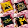 Fashion Comfortable Soft Pillow Case Soft Plush Fabric Double-Sided Printed Cushion Cover Warm Winter Sofa Pillow Case