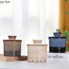 Piec Ceramiczny Transmutacja Żółty Zbiornik na Olej Filiżanka na Masło Słoik na Ser z Pokrywką Pudełko na Masło Słoik do Przechowywania Pudełko na Ser Talerzyk na Masło