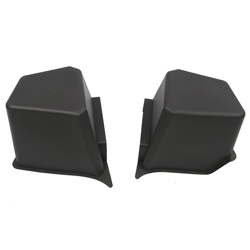 For Tesla Model Y Juniper  Left Right Rear Trunk Side Storage Organizer Box Suede Cover Tpe Waterproof Bin  Accessories
