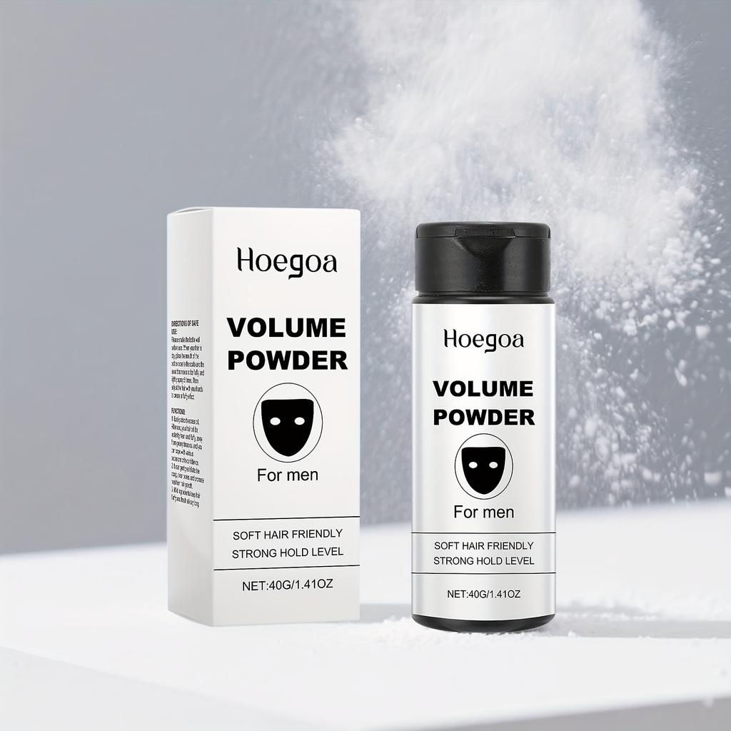 Volumenspenderndes Haar Puder Lang anhaltende Ölkontrolle Flauschiges Haar Puder Erhöht das Haarvolumen Stylingverbessernde Haarbehandlung Salon