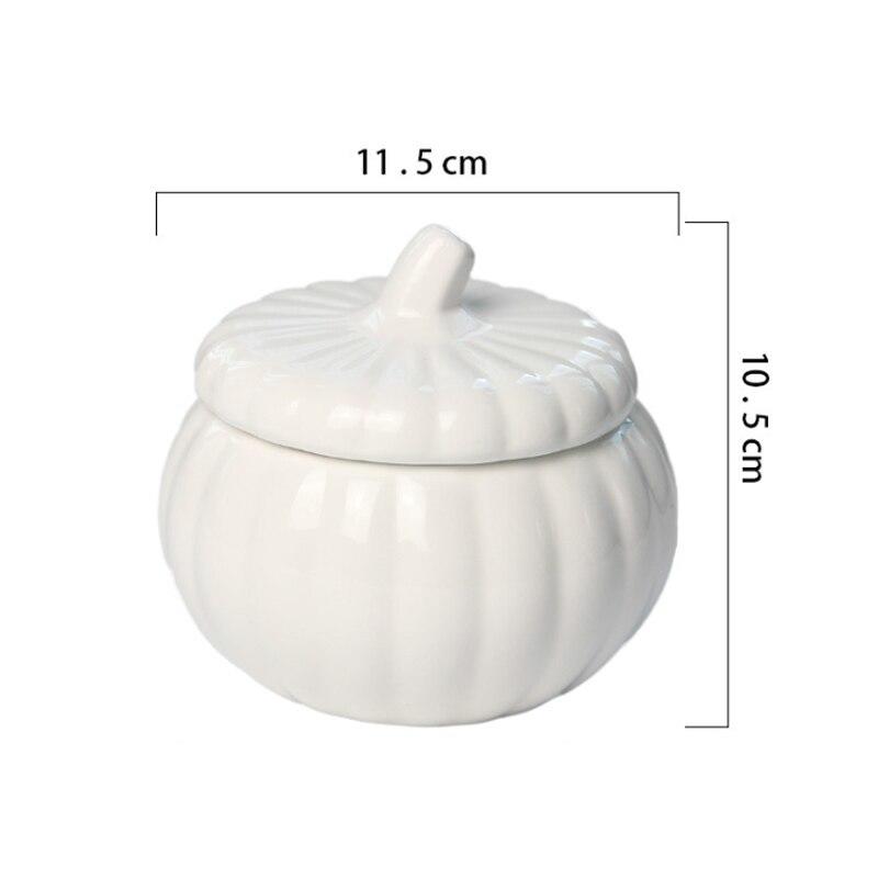 Cute Sweet Pumpkin Soup Cup with Lid Ceramic Bowl Ceramic Rice Bowl Cookware Spoon Soup Spoon Spoon Water Bowl Creative Kitchen Bowl | Bowls