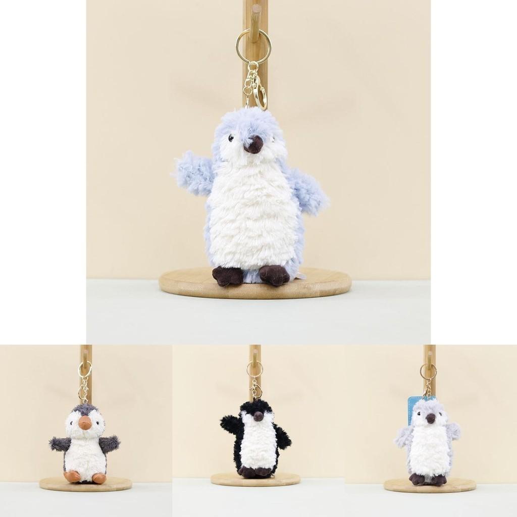 Adorable Plush Penguin Keychain Cute Stuffed Animal Toy For Bags And Keys 13cm