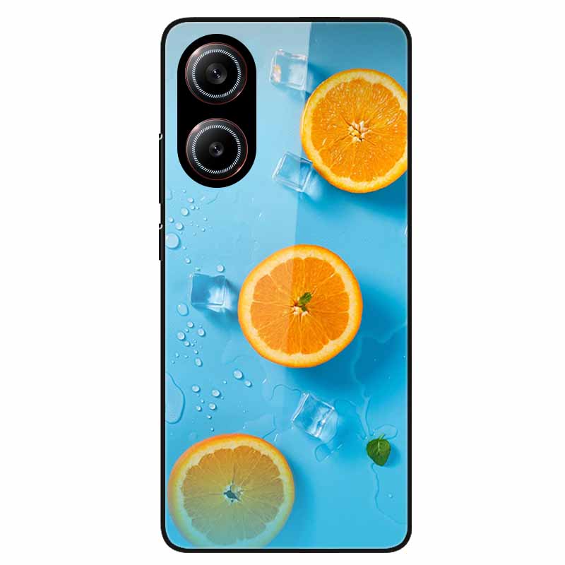 For Poco X7 Pro 5G Case Flower Hard Back Cover Tempered Glass Cases for Xiaomi Poco X 7 Pro X7Pro Hard Shells PocoX7Pro 2025 New