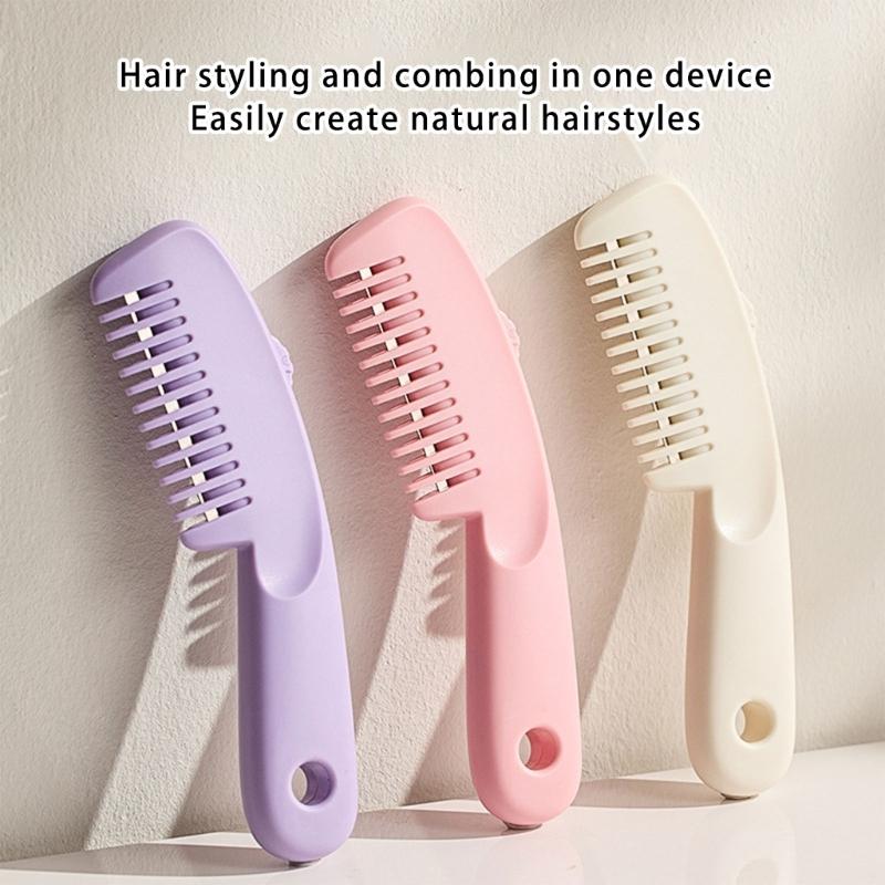 Ergonomic Hair Trimming Comb Perfect Hair Trimmer For Thinning And Styling At Home Lightweight ABS and Safety