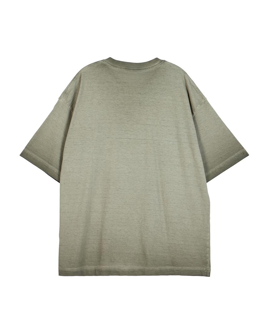 BY.L Fade Pigment T-Shirt Khaki