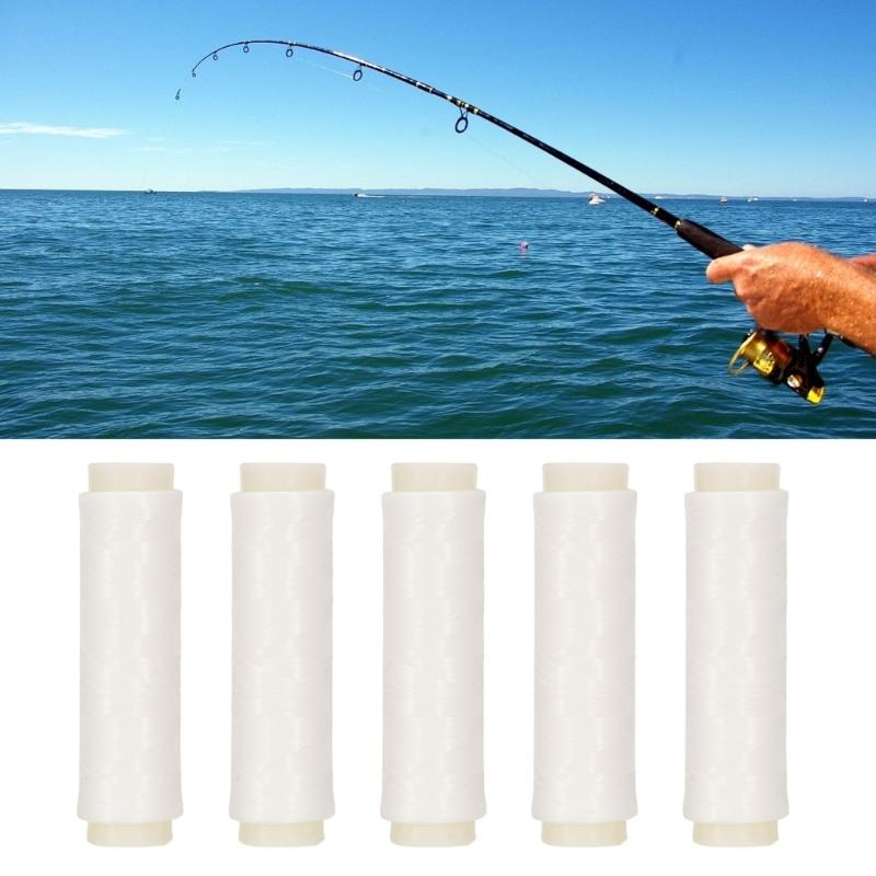 Nylon Invisible Fishing Line Spool Stretchy Fishing Line Baits Wrap Thread