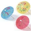 Mini Paper Umbrella Picks for Cake and Fruit Decor