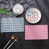 1pcs Christmas Silicone Chocolate Molds Candy Baking Moulds Handmade Sock Snowman Xmas Tree Gingerbread Man Santa Claus Mold