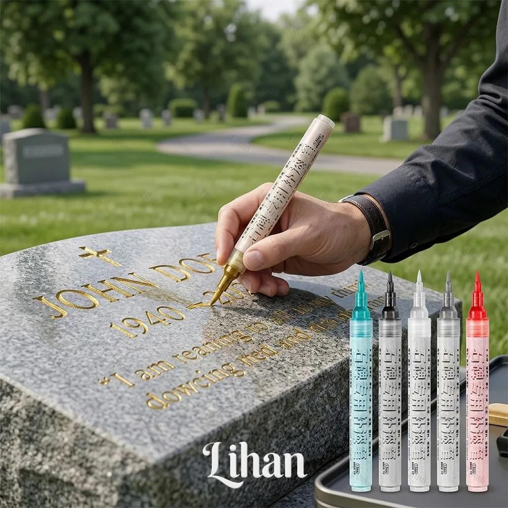 Lacquer marker for calligraphy, for highlighting text