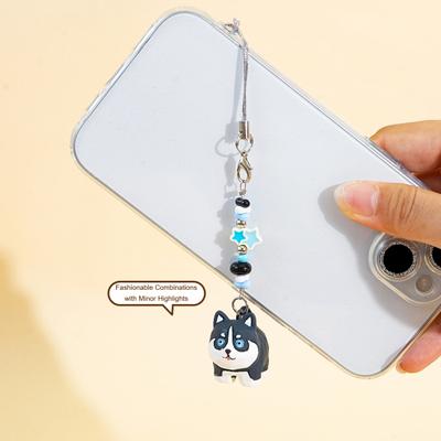 2 Stück Schlüsselanhänger Anhänger Welpen Design Leichtgewicht Miniatur Schlüsselhalter Emotionale Heilung Schlüsselanhänger Rucksack Zubehör