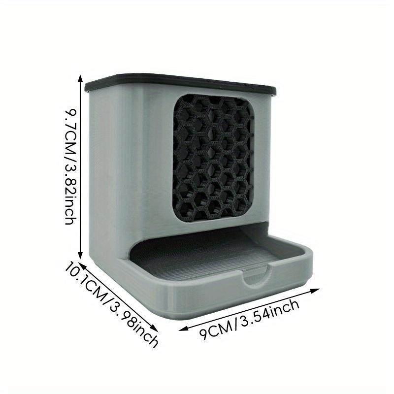 

1Pc Personalized Creative Honeycomb Front Window Design Easy to Store and Use Honeycomb Cotton Swab Box