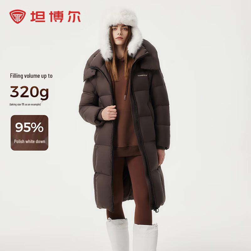 Tanboer Women's Mid-Length Duck Down Jacket TBF520850Z