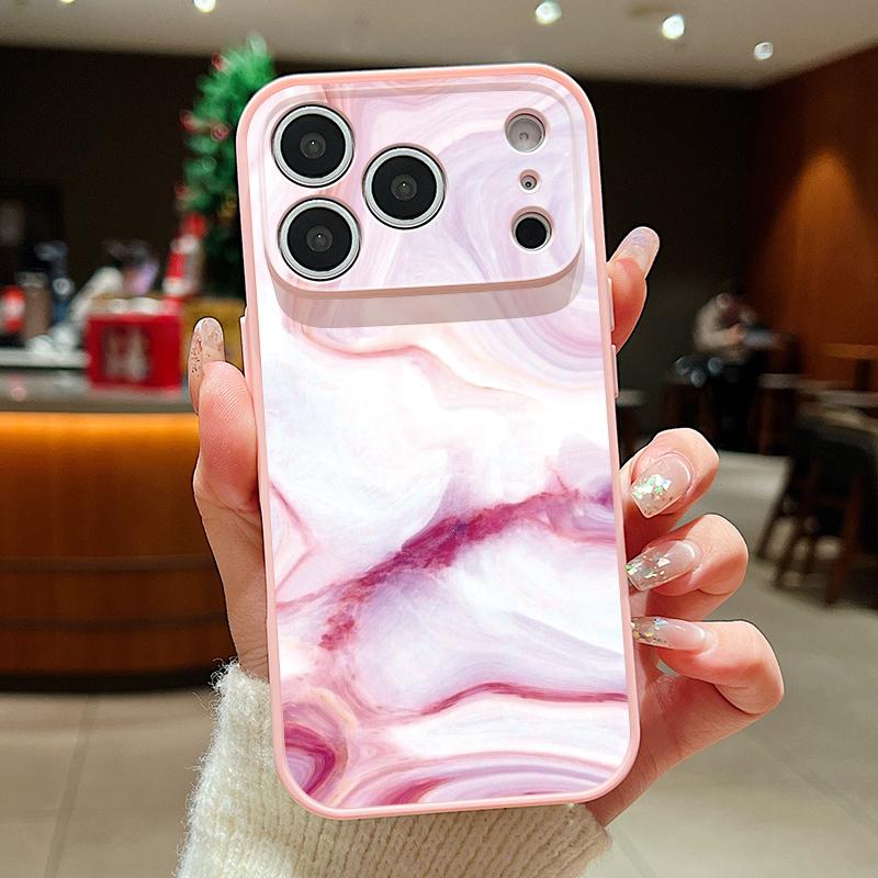 Marble Pattern Phone Case For iPhone 17 Pro Max iPhone 16 15 14 13 Pro Max Magnetic For Magsafe Hybrid TPU+PC Matte Cover iPhone 17 Pro Max