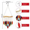 Creative Fish Shaped Wind Chime Shell Light Collection Pendant  Beach Parties