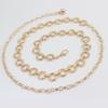 Women'S Skirt Ring Metal Waist Chain Decorative Suit Dress Thin Belt Adjustable Chain Accessories