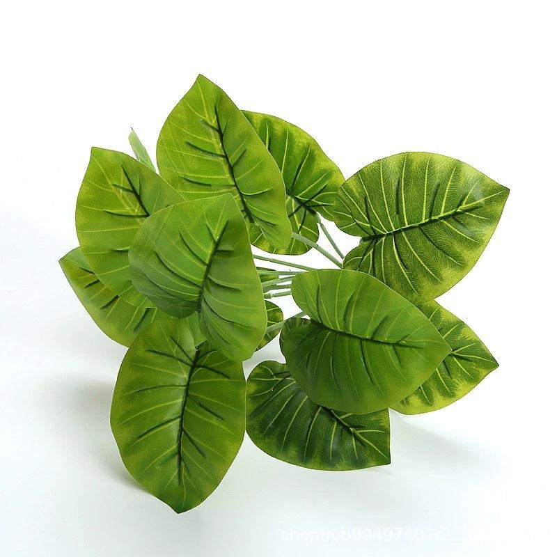 Simulation Plant Wall Green Plant Background Wall Flower Arrangement With Material Fake Flower Green Dill Living Room Small Potted Plant Decorative