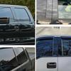 4 2004-2014 For Ford Door F150 Post Pillar Trim Gloss Black Auto Car Accessories